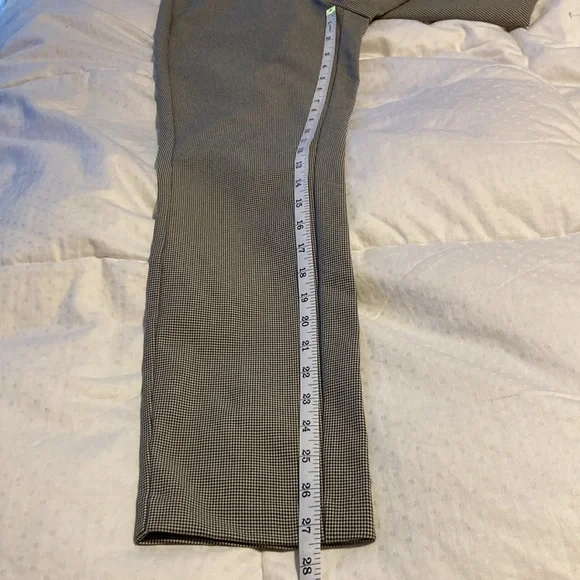 Rag & Bone New York Houndstooth Cotton Blend Pants 4 - Picture 3 of 9